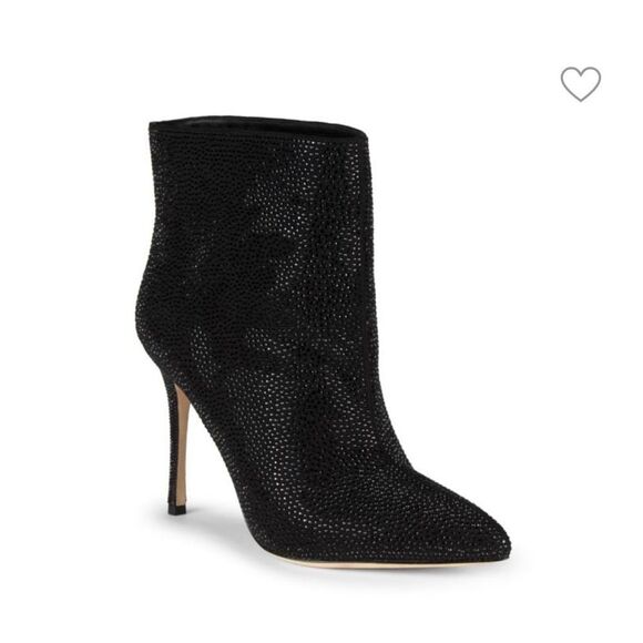 L'Agence Mariette Rhinestone Strassed Ankle Boot 9.5 Stiletto Bootie NWT $495 - Picture 3 of 7